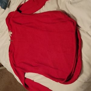 Michael kors red long sleeve sweater